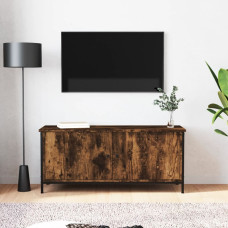 Vidaxl TV skapītis ar durvīm, ozola, 102x35x45 cm, inženierijas koks