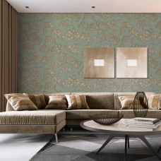 Dutch Wallcoverings tapete, priedes apdruka, zaļa