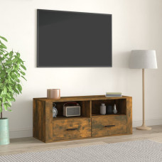 Vidaxl TV skapītis, ozolkoka krāsa, 100x35x40 cm, inženierijas koks