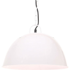 Vidaxl griestu lampa, industriāls dizains, balta, 25 W, 41 cm, E27