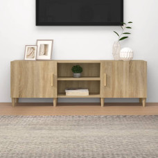 Vidaxl TV skapītis, ozolkoka krāsa, 150x30x50 cm, inženierijas koks