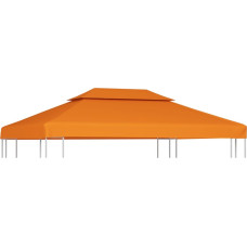 Vidaxl nojumes jumta maiņas pārklājs, 3 x 4 m, 310 g/m², oranžs