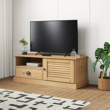 Vidaxl TV skapītis VIGO, 106x40x40 cm, priedes masīvkoks