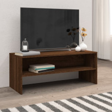 Vidaxl TV skapītis, ozolkoka krāsa, 100x40x40 cm, inženierijas koks