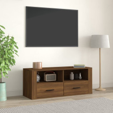 Vidaxl TV skapītis, ozolkoka krāsa, 100x35x40 cm, inženierijas koks