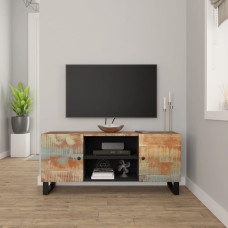 Vidaxl TV skapītis, 105x33x46 cm, pārstrādāts masīvkoks