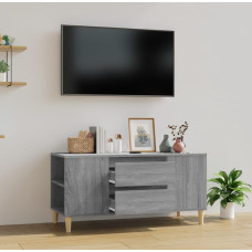 Vidaxl TV skapītis, pelēka ozolkoka, 102x44,5x50 cm, inženierijas koks