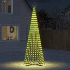 Vidaxl Ziemassvētku eglītes dekorācija, 688 LED, silti baltas, 300 cm