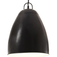 Vidaxl griestu lampa, industriāls dizains, melna, 25 W, 32 cm, E27