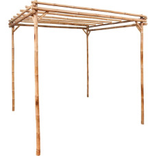 Vidaxl pergola, 170x170x220 cm, bambuss