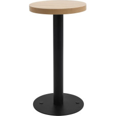 Vidaxl bistro galds, gaiši brūns, 40 cm, MDF