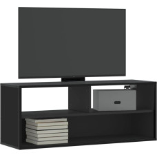 Vidaxl TV skapītis, melns, 100x31x39,5 cm, inženierijas koks metāls