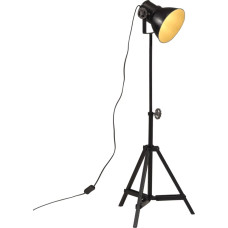 Vidaxl grīdas lampa, 25 W, melna, 35x35x65/95 cm, E27