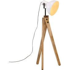 Vidaxl grīdas lampa, 25 W, balta, 45x45x120 cm, E27