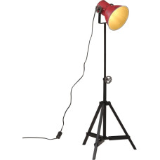 Vidaxl grīdas lampa, 25 W, bružāti sarkana, 35x35x65/95 cm E27