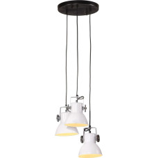 Vidaxl griestu lampa 25 W, balta, 30x30x100 cm, E27