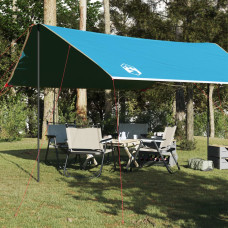 Vidaxl kempinga tents, zila, 460x305x210 cm, ūdensizturīga