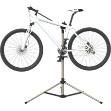 Vidaxl velosipēdu remonta statīvs, salokāms, 120-165 cm, alumīnijs