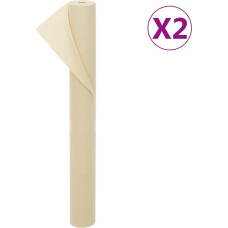 Vidaxl augu pārsegi, 2 ruļļi, 70 g/m², 10x1,6 m