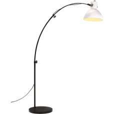 Vidaxl grīdas lampa, 25 W, balta, 150 cm, E27