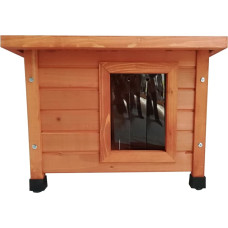 @Pet Outdoor kaķu māja XL, 68,5x54x51,5 cm, koks, brūns