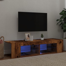 Vidaxl TV skapītis ar LED lampiņām, 135x39x30 cm, inženierijas koks