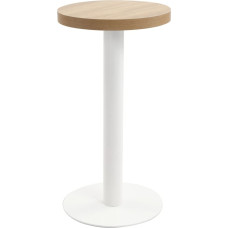 Vidaxl bistro galds, gaiši brūns, 40 cm, MDF