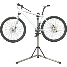 Vidaxl velosipēdu remonta statīvs, salokāms, 102-160 cm, alumīnijs