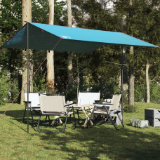 Vidaxl kempinga tents, zila, 360x294 cm, ūdensizturīga