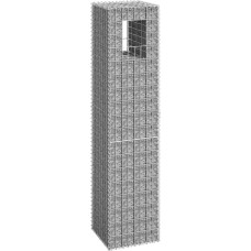 Vidaxl vertikāls gabions, 40x40x180 cm, dzelzs