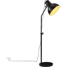 Vidaxl grīdas lampa, 25 W, melna, 30x30x90-150 cm, E27