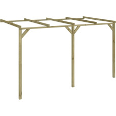 Vidaxl pergola vīteņaugiem, 2x4x2,2 m, koks