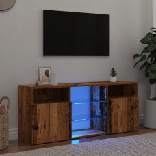 Vidaxl TV skapītis ar LED lampiņām, 120x30x50 cm, inženierijas koks