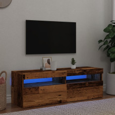 Vidaxl TV skapītis ar LED lampiņām, 120x35x40 cm, inženierijas koks