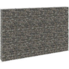 Vidaxl gabions ar vāku, cinkots tērauds, 300x30x200 cm