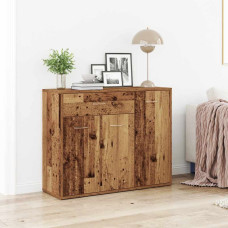 Vidaxl bufete Old Wood 88x30x70 cm Engineered Wood