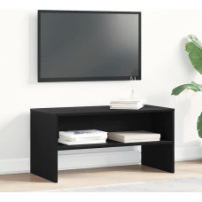 Vidaxl TV skapis Melns ozols 80x40x40 cm Engineered Wood