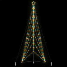 Vidaxl Ziemassvētku eglītes gaismiņas, 861 LED, krāsainas, 480 cm