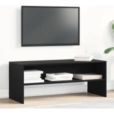 Vidaxl TV skapis Melns ozols 100x40x40 cm Engineered Wood