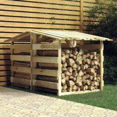 Vidaxl pergola ar jumtu, 2 gab., 100x90x100 cm,  impregnēta priede