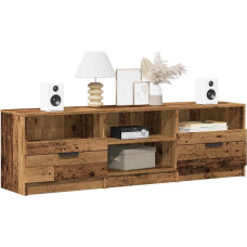 Vidaxl TV skapis Old Wood 150x33,5x45 cm Engineered Wood