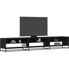 Vidaxl TV skapis Melns 270x40x46 cm Engineered Wood