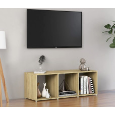 Vidaxl TV plaukts, ozolkoka krāsa, 107x35x37 cm, inženierijas koks