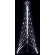 Vidaxl Ziemassvētku eglītes gaismiņas, 525 LED, vēsi baltas, 300 cm