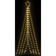 Vidaxl Ziemassvētku eglītes gaismiņas, 339 LED, silti baltas, 187 cm