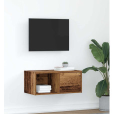 Vidaxl TV skapītis, veca koka, 60x31x25,5 cm, inženierijas koks