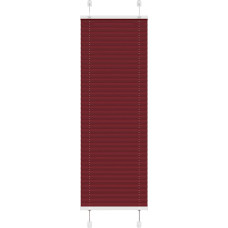 Vidaxl kroku žalūzija Bordo sarkana 40x150 cm auduma platums 39,4 cm