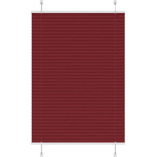 Vidaxl kroku žalūzija Bordo sarkana 100x150 cm auduma platums 99,4 cm