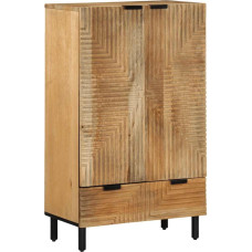 Vidaxl Highboard Brown 60x33x100 cm Masīvkoka Mango