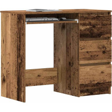 Vidaxl Rakstāmgalds Old Wood 90x45x76 cm Engineered Wood